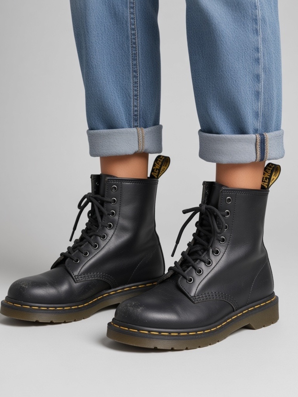 Dr. Marten 1460 Softy Leather Lace-up Boots women’s size 9